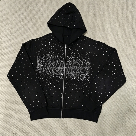 Rhinestone Hoodie